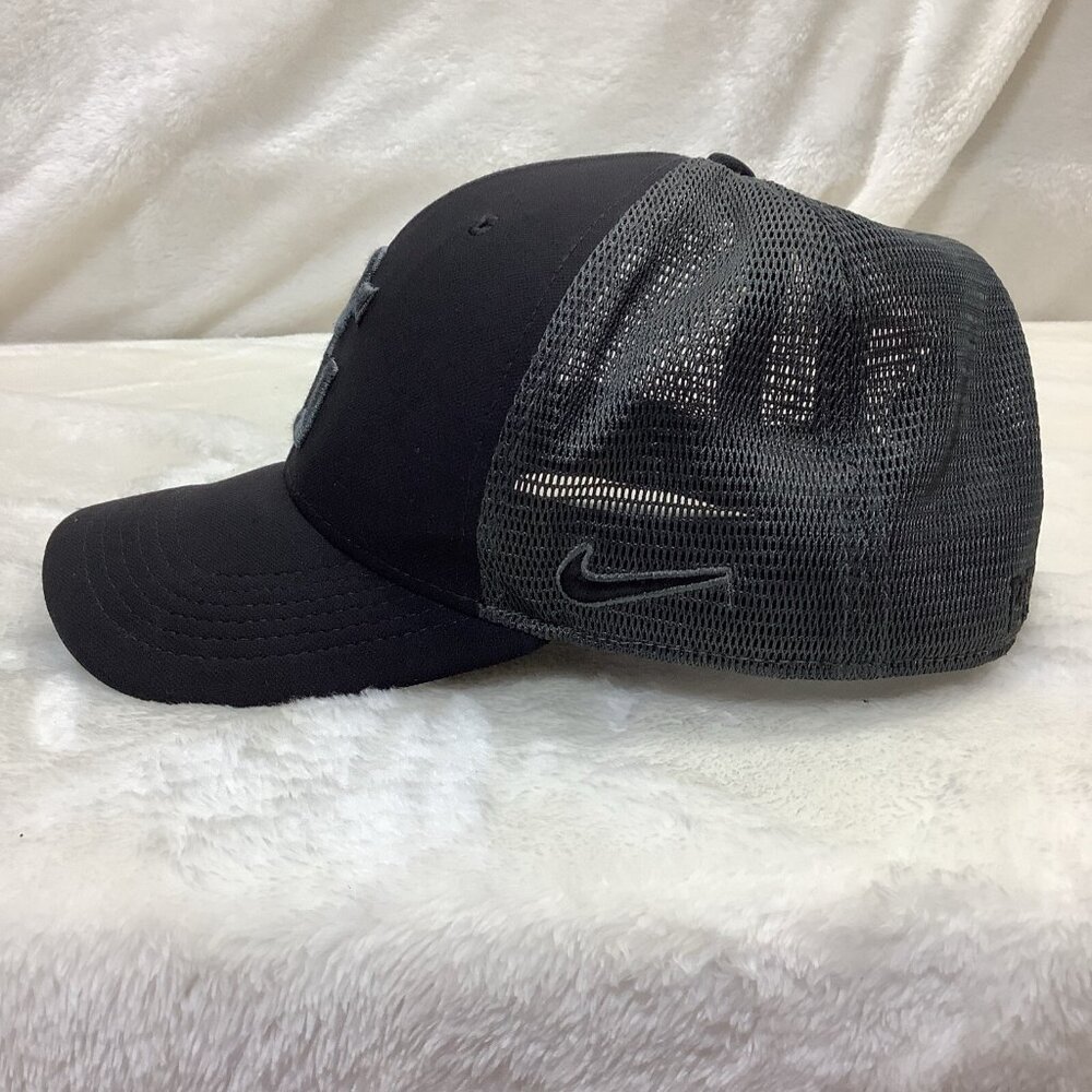 Vintage NIKE PERFECT GAME Classic 99 Dri Fit  Hat Cap Fitted Medium Black Gray - Picture 4 of 10
